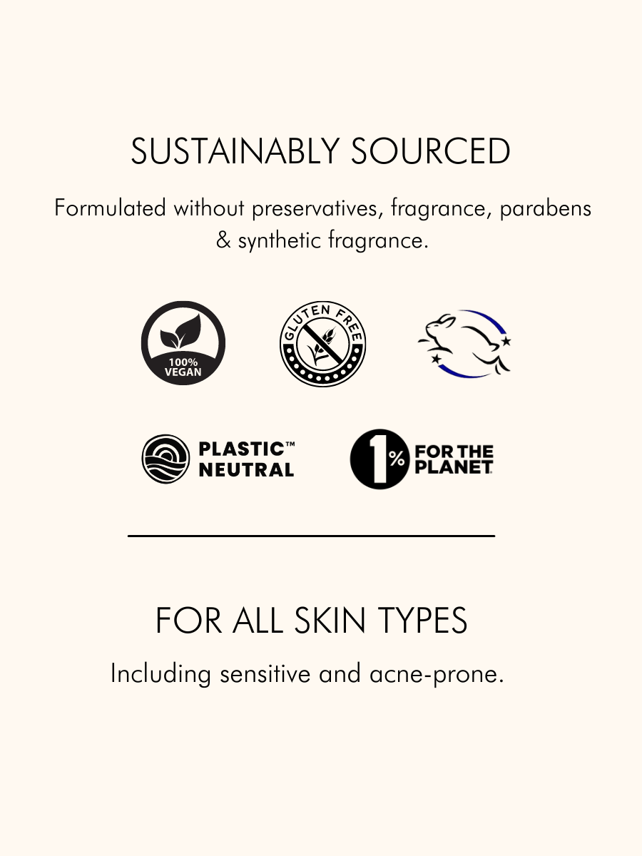 MARA Sustainability Initiatives Vegan Gluten Free Leaping Bunny Certified Plastic Neutral 1% for the Planet