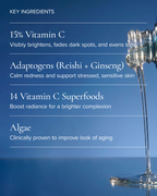 key ingredients for the vitamin c serum