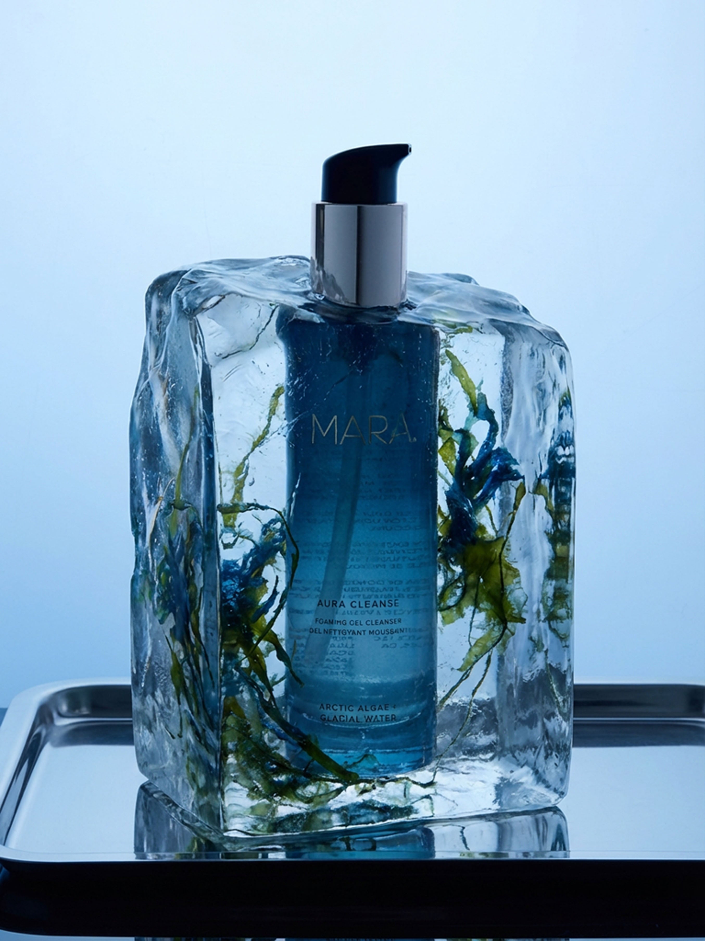 MARA aura in an algae ice block