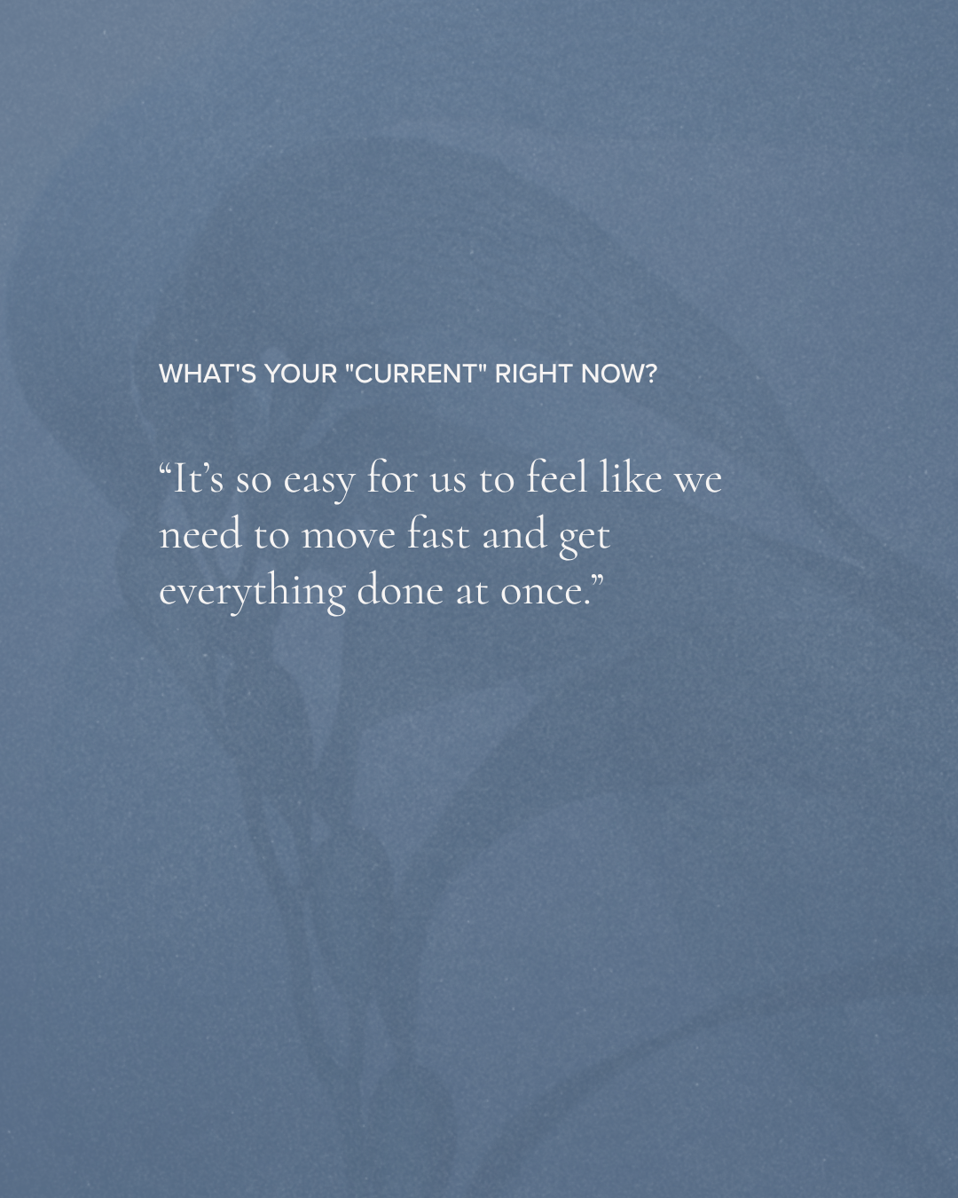Soleil's quote in 'the current' 
