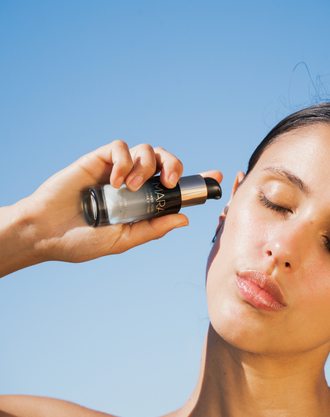 Flower Acid Algae Serum Application