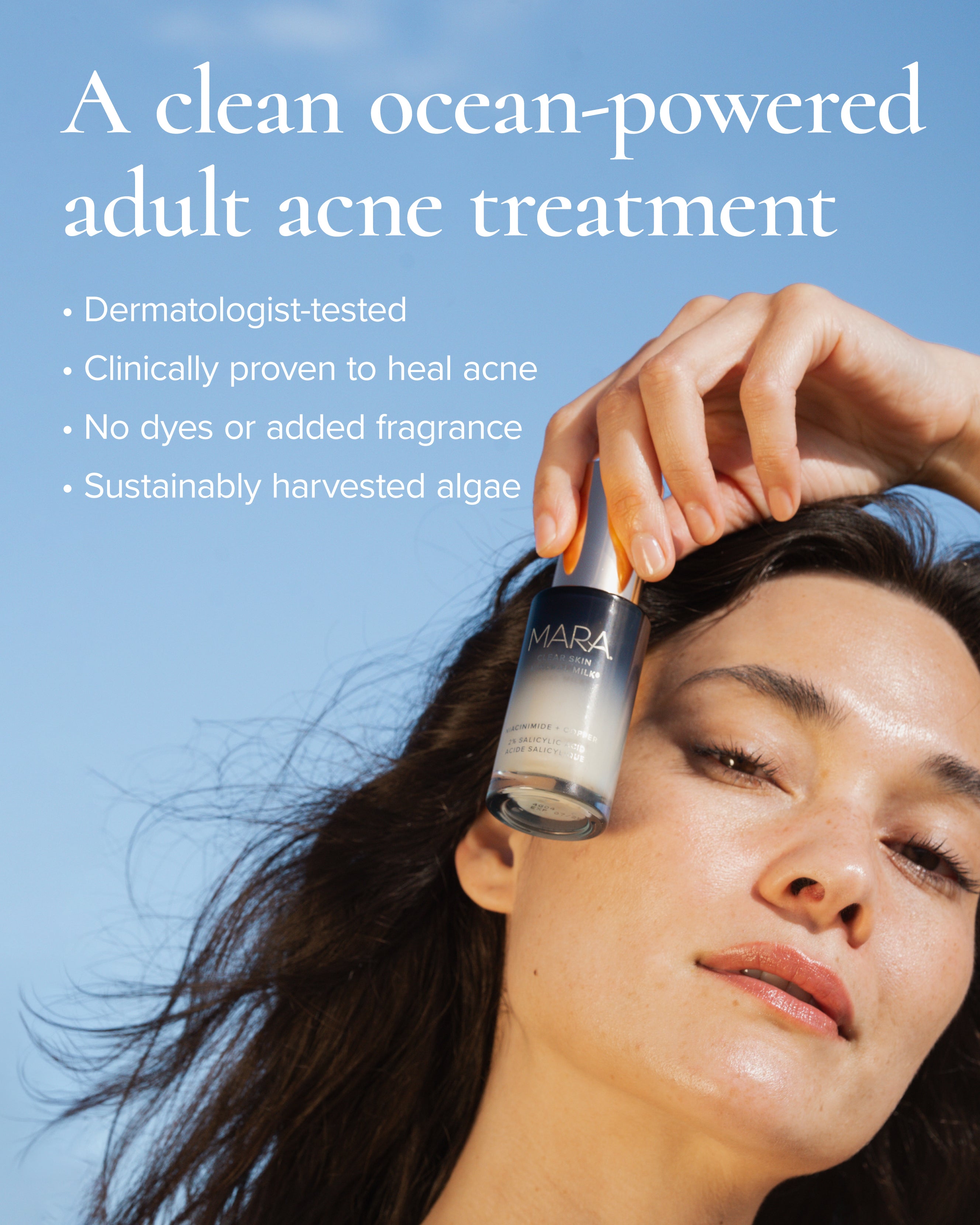 Clean beauty information on MARA Clear Skin Mineral Milk