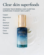 Superfoods in MARA Clear Skin Mineral Milk
