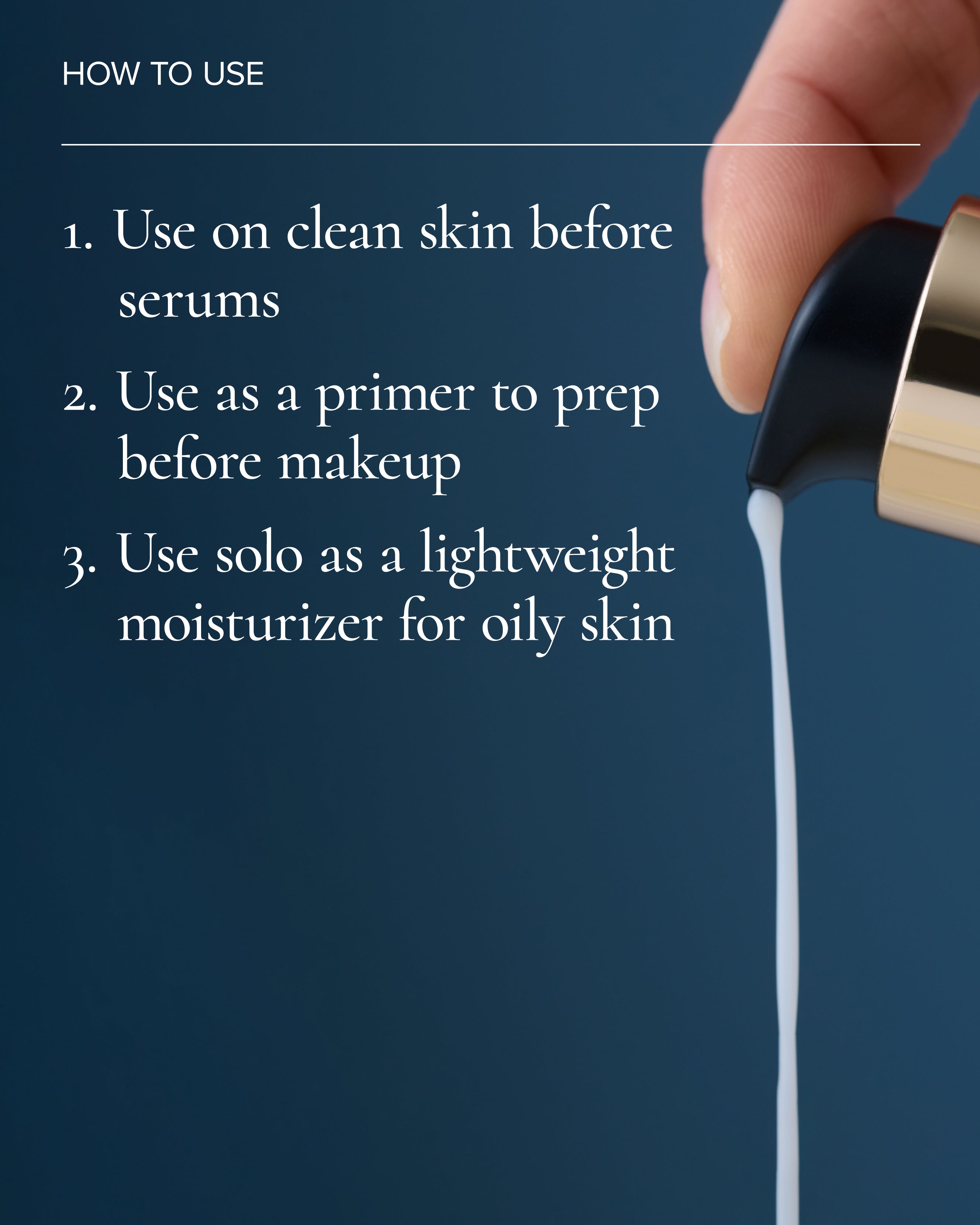 How to use Pearl Peptide Glaze steps 