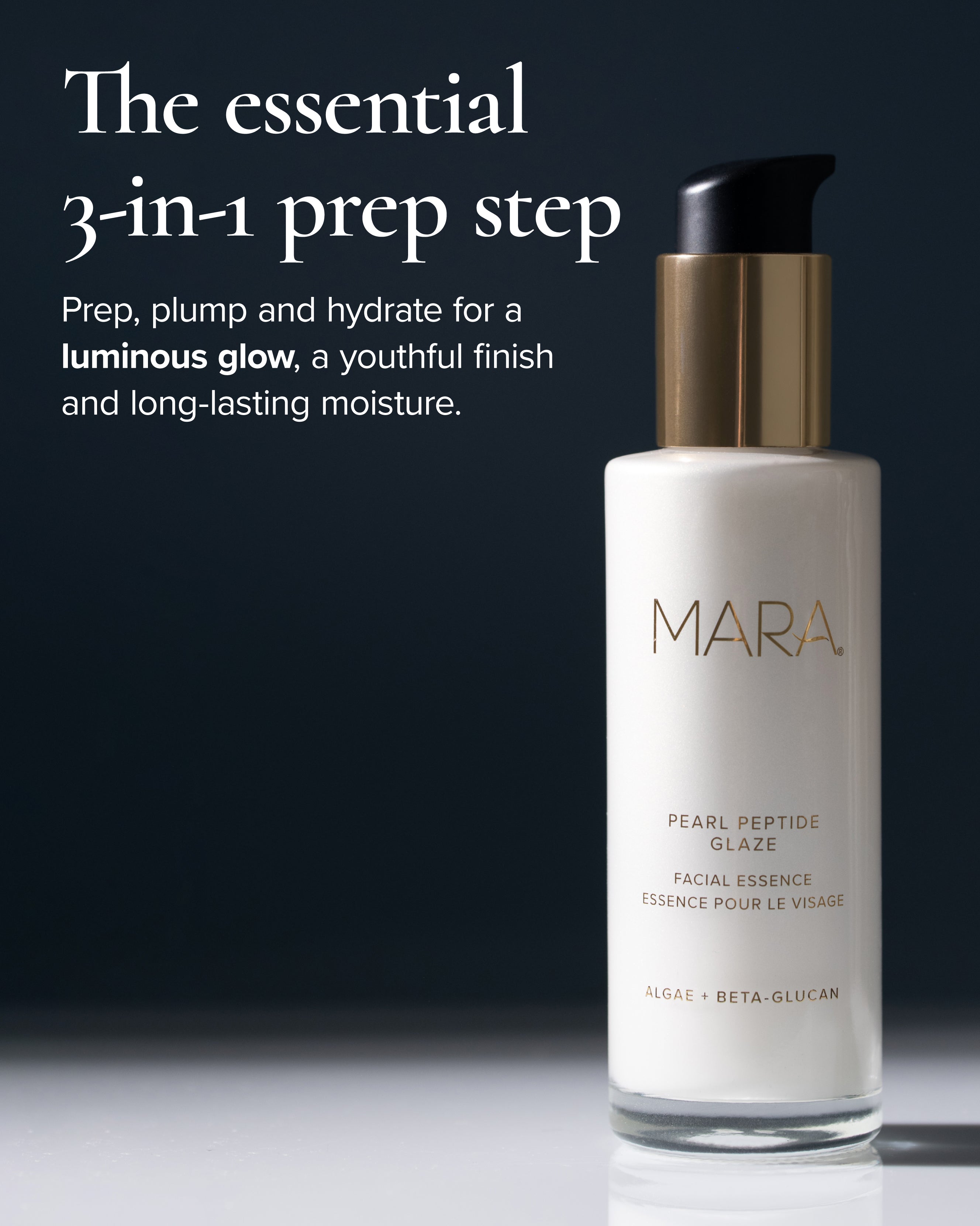 Pearl Peptide Glaze 3-in-1 Essence Toner Serum for Hydration