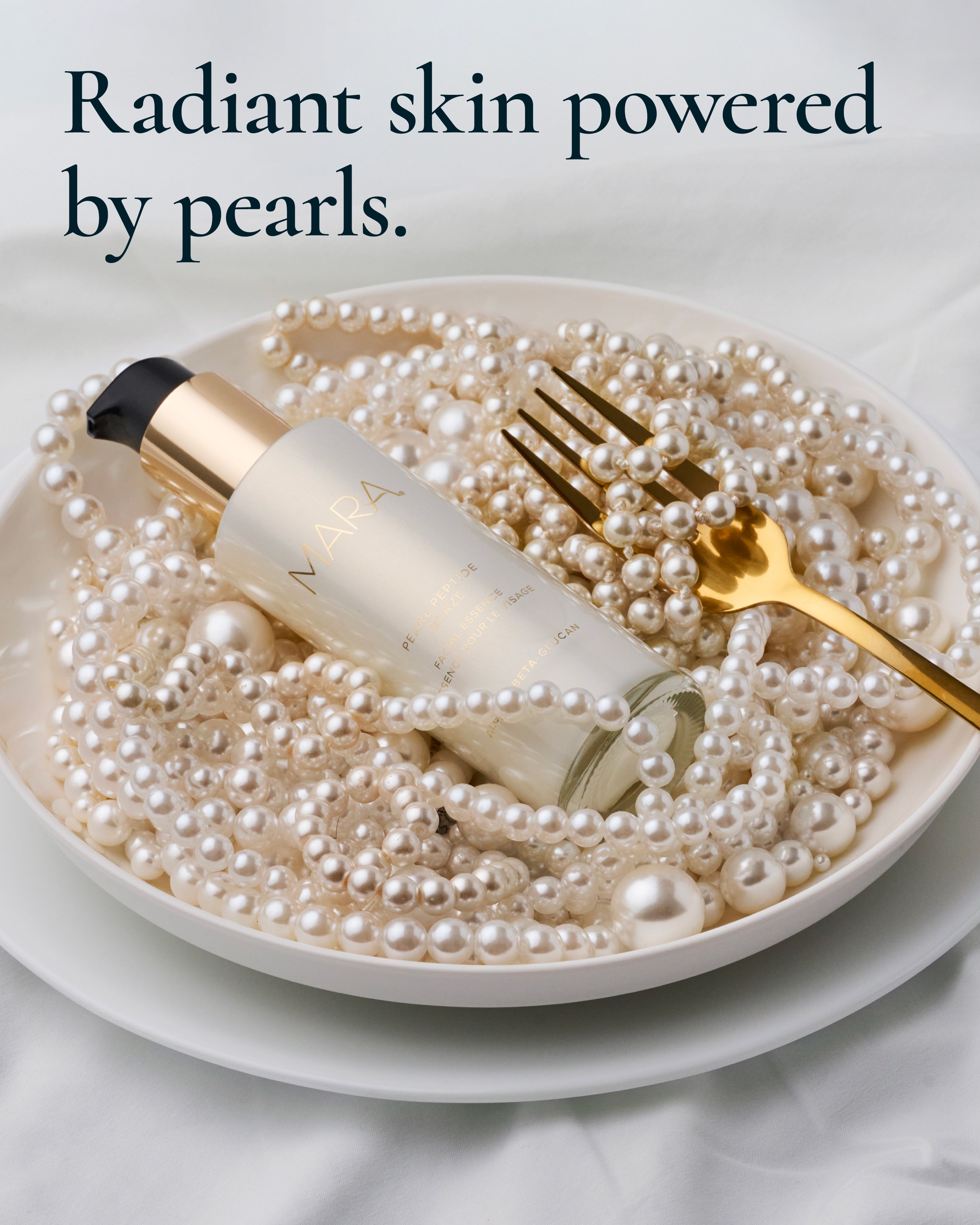 Pearl Peptide Glaze radiant skin powered by pearls 