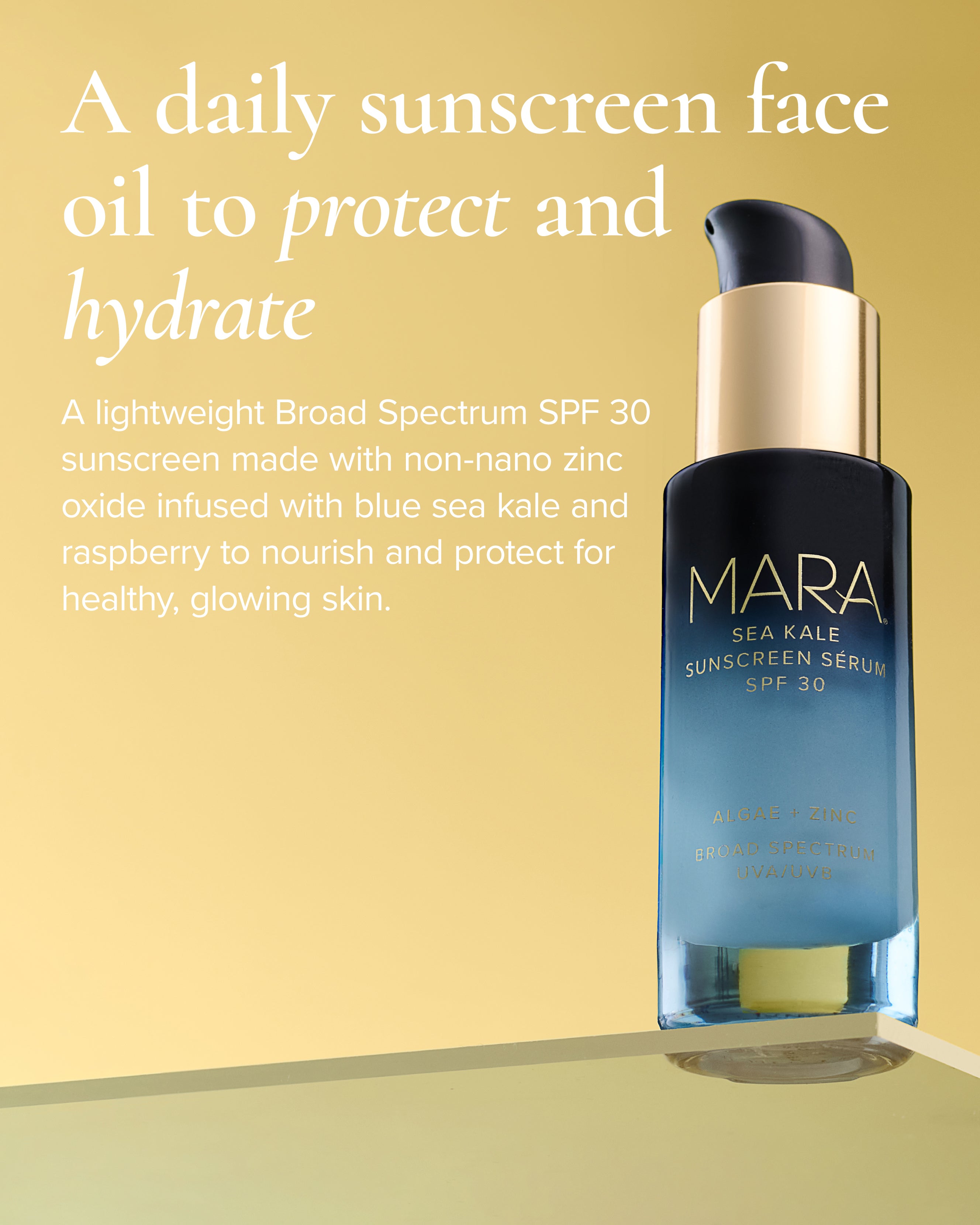 How MARA Sea Kale Sunscreen protects your skin