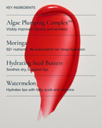 Key ingredients for MARA Sea Silk Lip Balm Coral 
