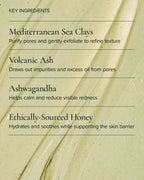 key ingredients in MARA Volcanic Sea Clay Detox Masque 