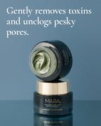 MARA Volcanic Sea Clay Detox Masque opened showing product