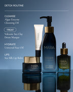 Detox routine for MARA Volcanic Sea Clay Detox Masque 