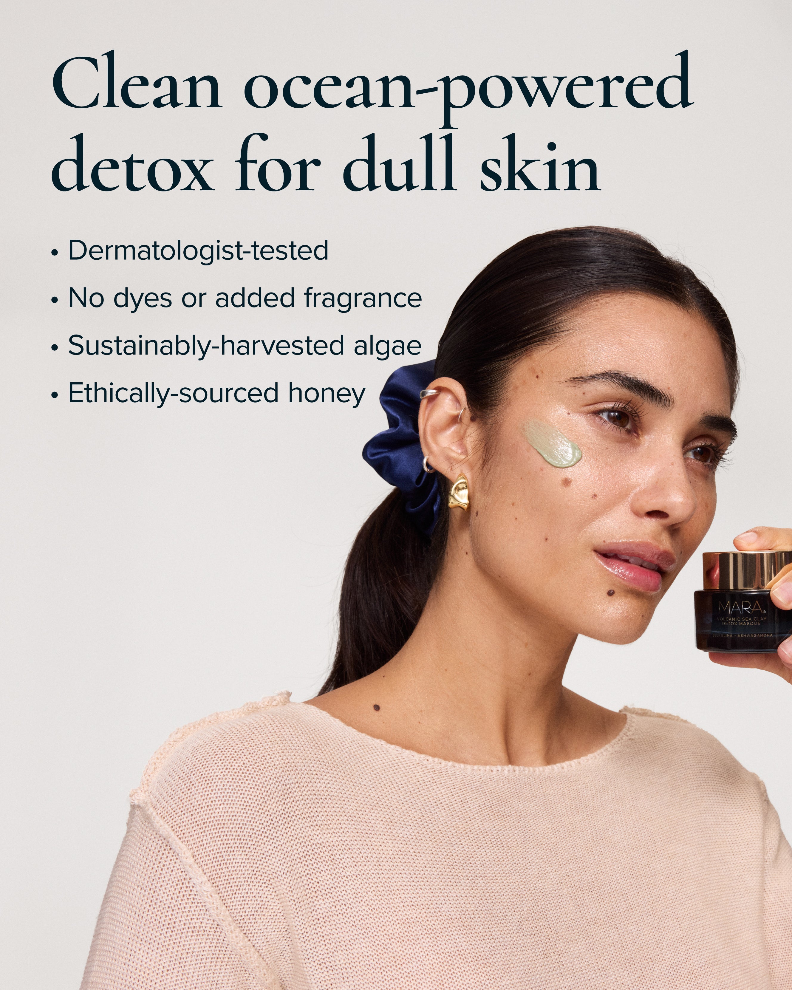 Clean beauty information for MARA Volcanic Sea Clay Detox Masque 