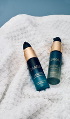 AECO and AURA 5ml on a towel 