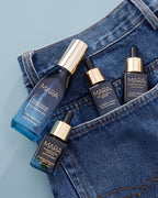 Mini MARA products in a jean pocket