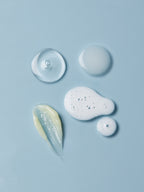 New Morning set swatches on blue background