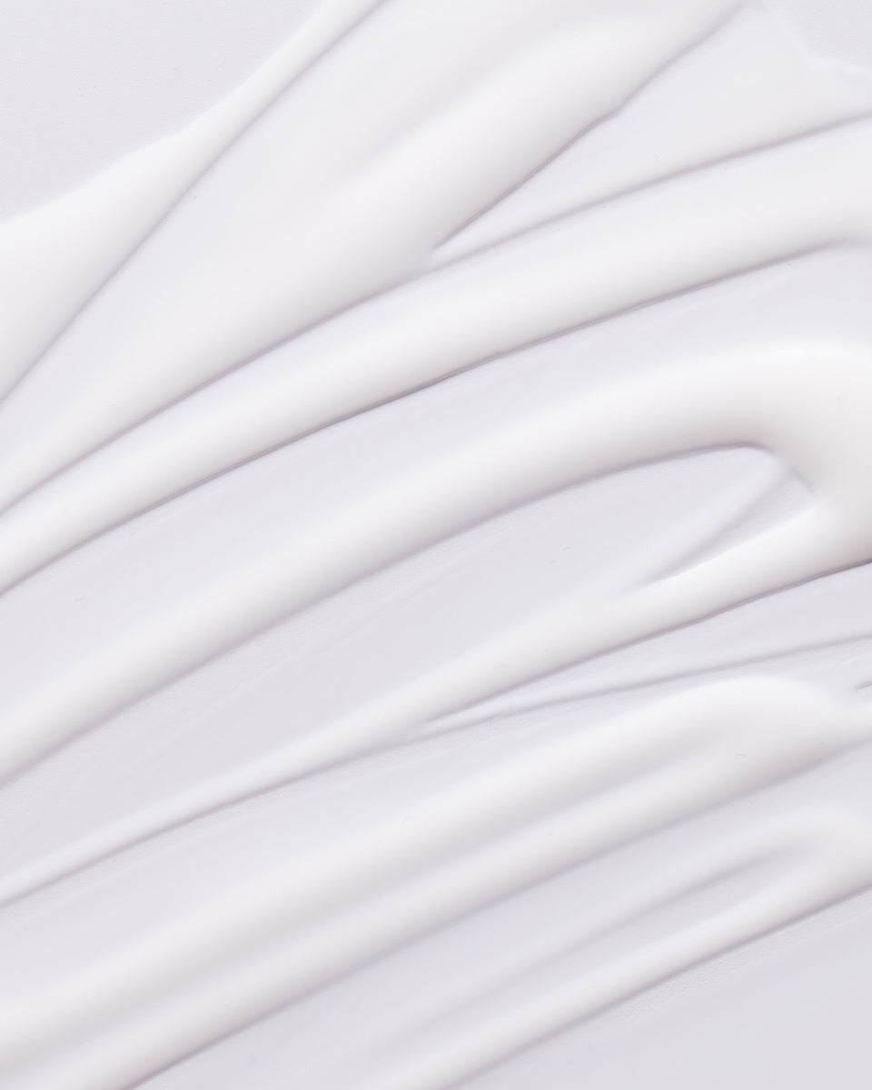 close up swatch of Pearl Peptide Glaze