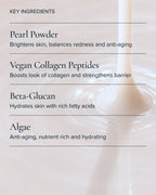 Key ingredients in Pearl Peptide Glaze