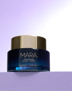 SeaDream Algae Creme on light purple background