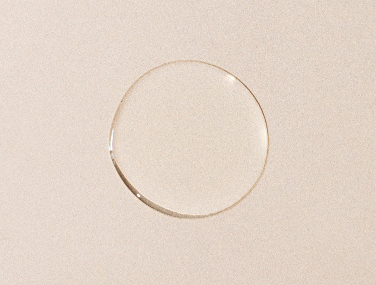 Circular swatch of Sea Vitamin C Serum