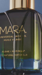 Universal Face Oil  video showing bottle and product