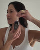 applying vitamin c serum 