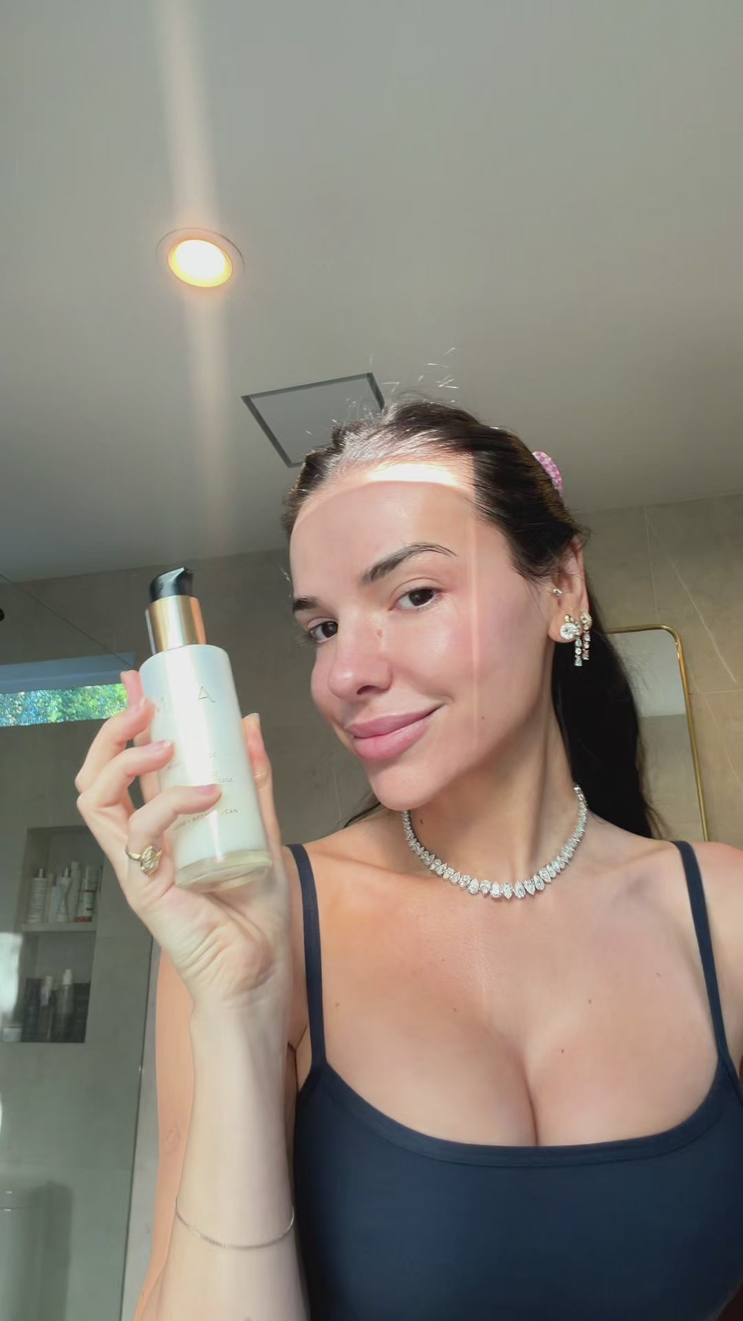 Catherine Lockhart using Pearl Peptide Glaze